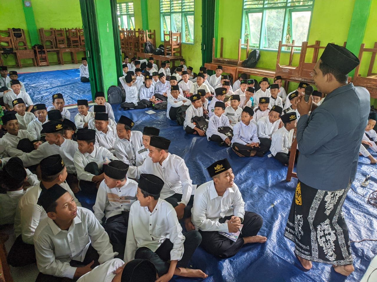 Masa Kesetiaan Anggota (MAKESTA) Pimpinan Komisariat IPNU IPPNU MTs Ma’arif NU 01 Susukan